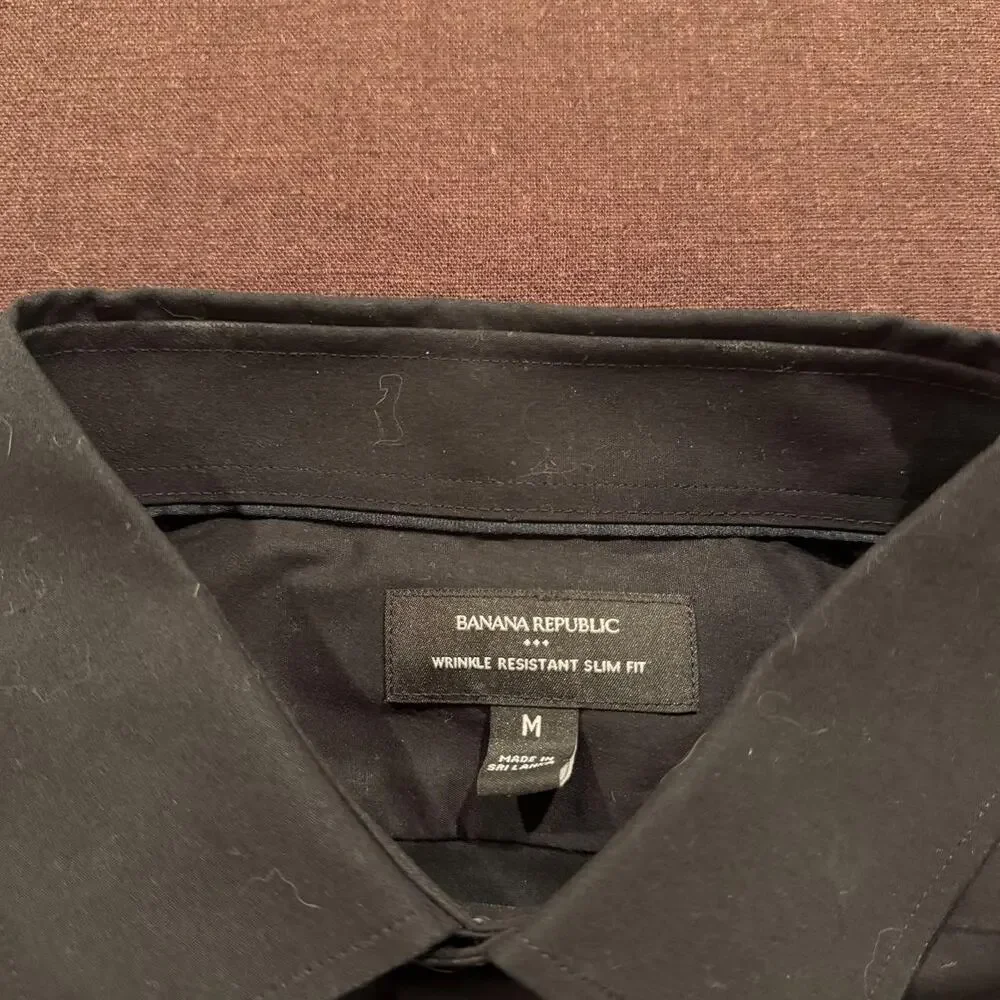 Classic black banana republic short sleeve